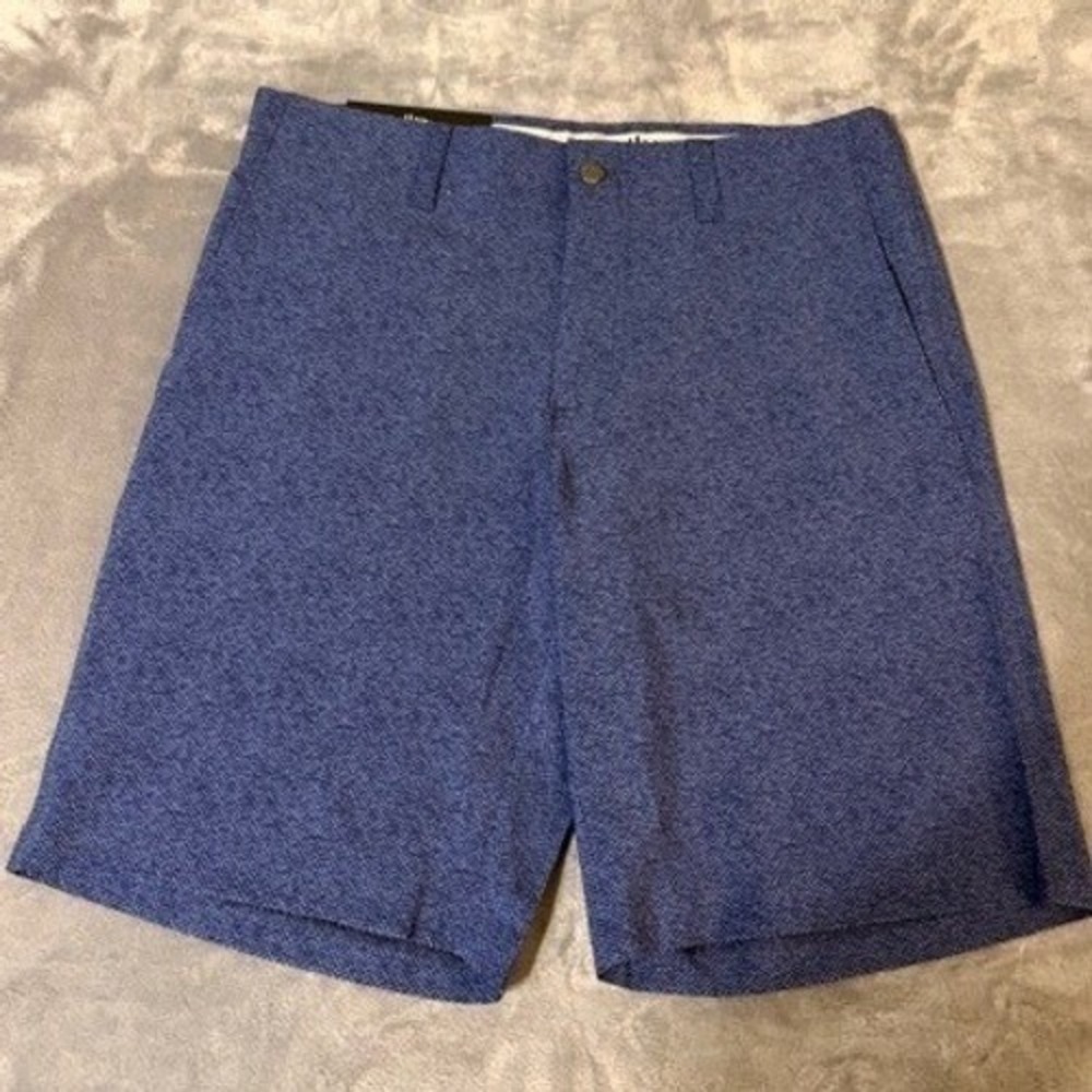 Callaway Shorts Mens 32 Active Waistband Peacoat Blue Stretch Performance New - Picture 2 of 8